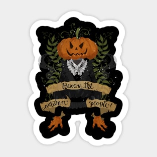 Pumpkin King Sticker